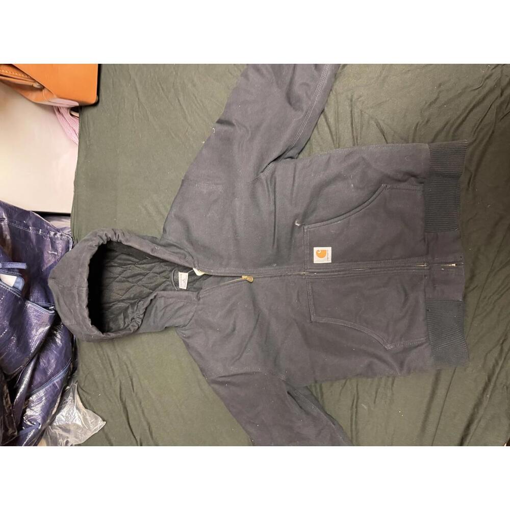 Carhart black hoodie j130 style
